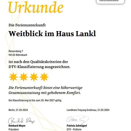 Röhrnbach Ferienwohnung Lankl Im Bayerischen Wald מראה חיצוני תמונה