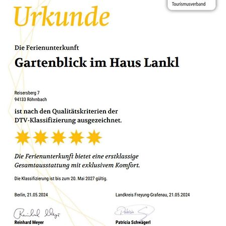 Röhrnbach Ferienwohnung Lankl Im Bayerischen Wald מראה חיצוני תמונה